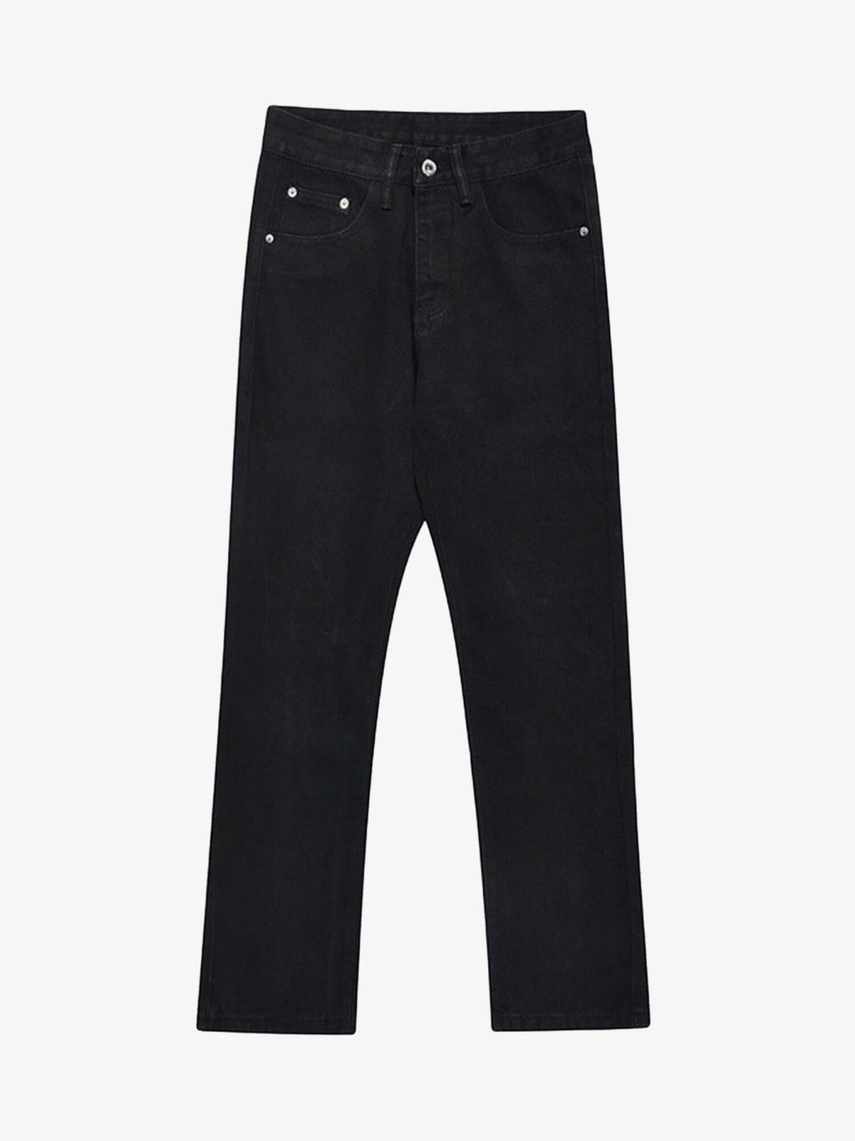 Jeans con calavera – Negro, vista frontal | XoKool