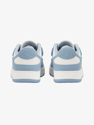 Light blue heart sneakers – pair, back view | XoKool