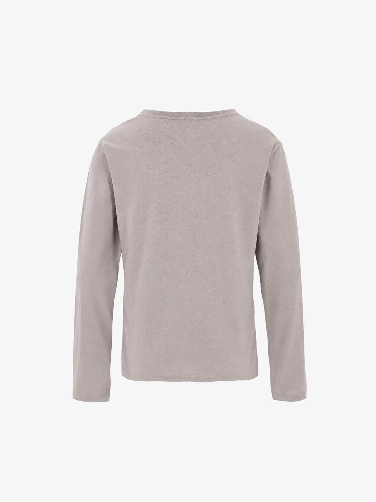 Spray Paint Lettering Graphic Longsleeve – Hellbeige, Rückansicht | XoKool