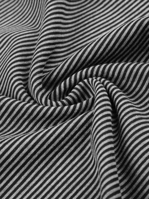 Striped cargo sweatpants – Fabric stripe close-up | XoKool