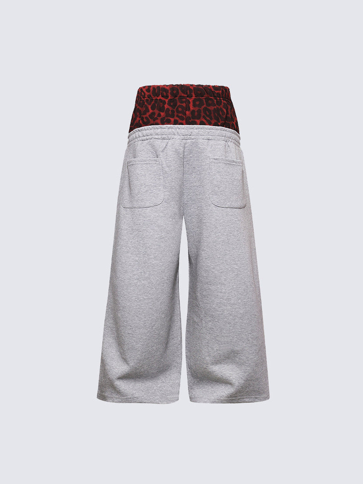 Studded sweatpants – Grey, back view | XoKool