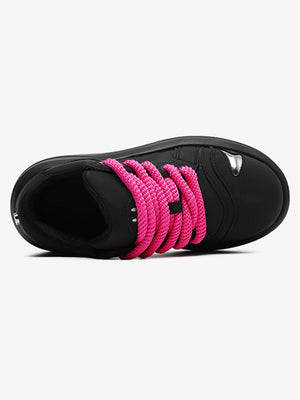 Black and pink sneakers – Black Pink side | XoKool