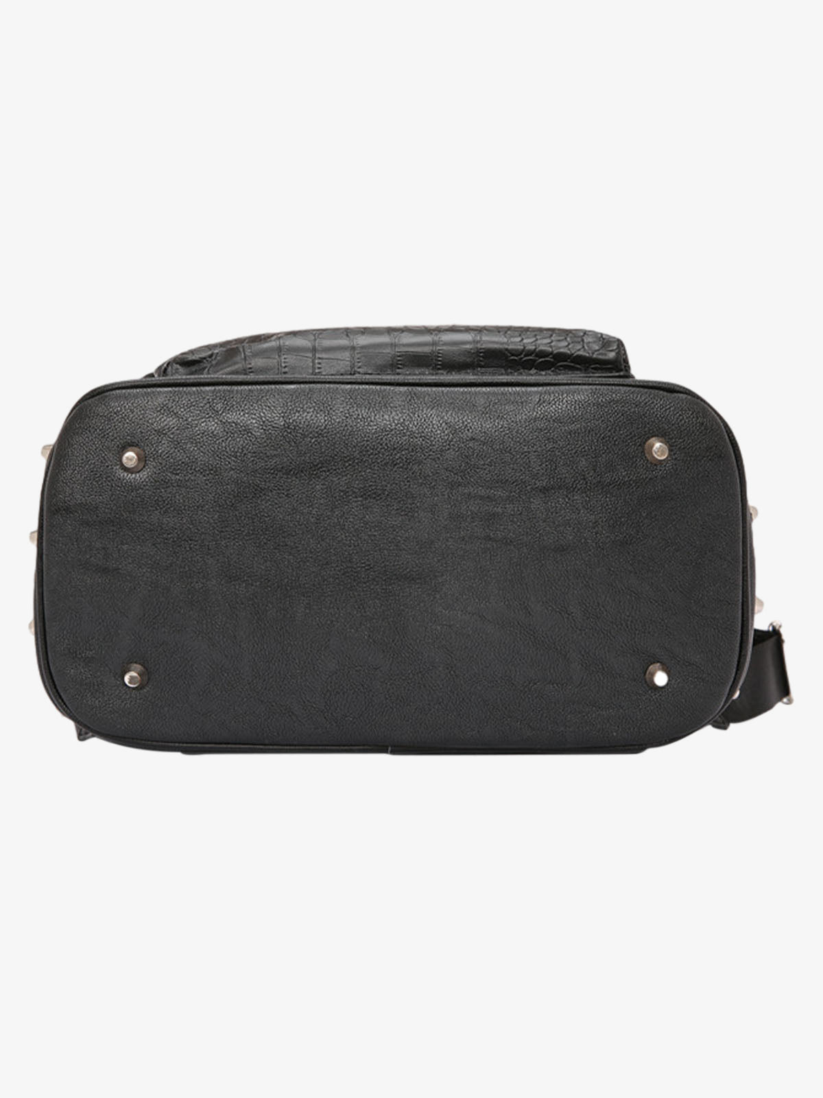 Mochila con tachuelas – vista de la base con apoyos metálicos | XoKool