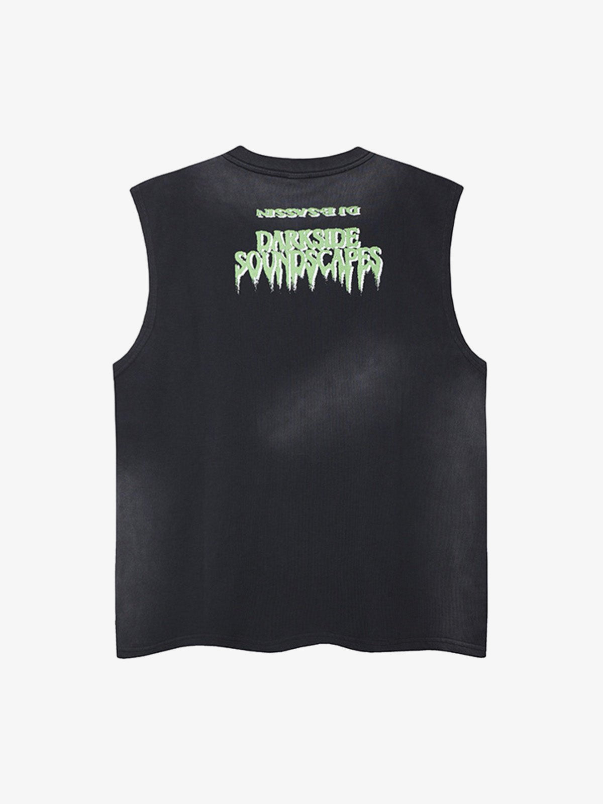 Lets Rock Tanktop – Schwarz, Rückansicht | XoKool