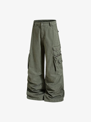 Tactical Cargohose – Oliv, schräg von vorn | XoKool