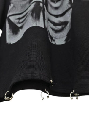 Thermal Long Sleeve Shirt – hem ring hardware close-up | XoKool