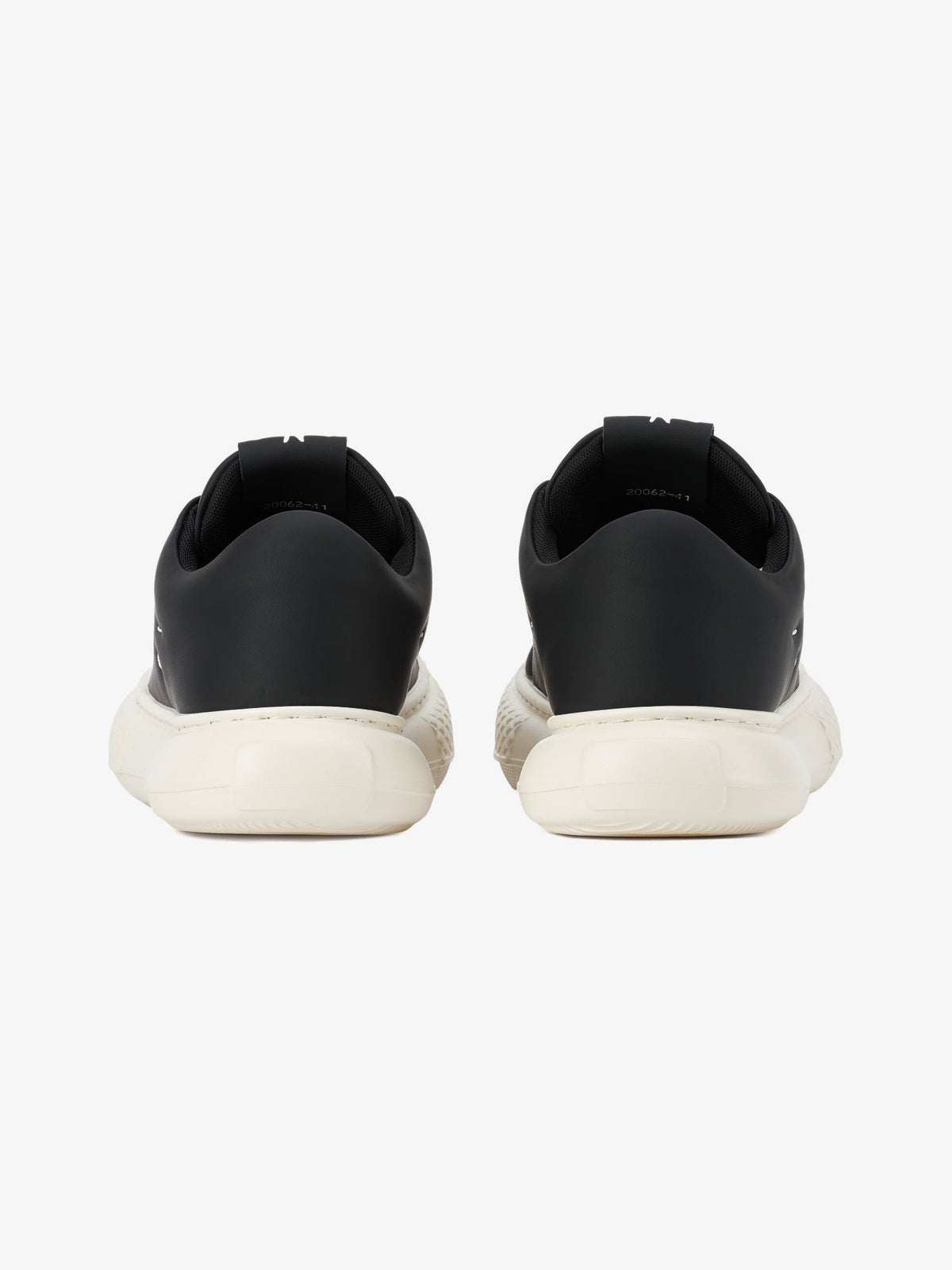 Zapatillas chunky big toe – Par negro, vista trasera | XoKool