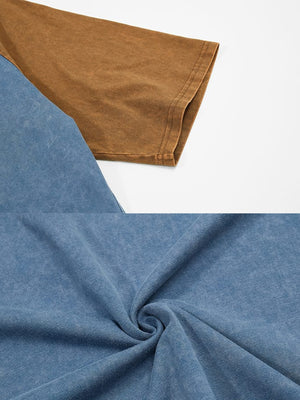 Raglan flyer tee – sleeve and fabric close-up | XoKool