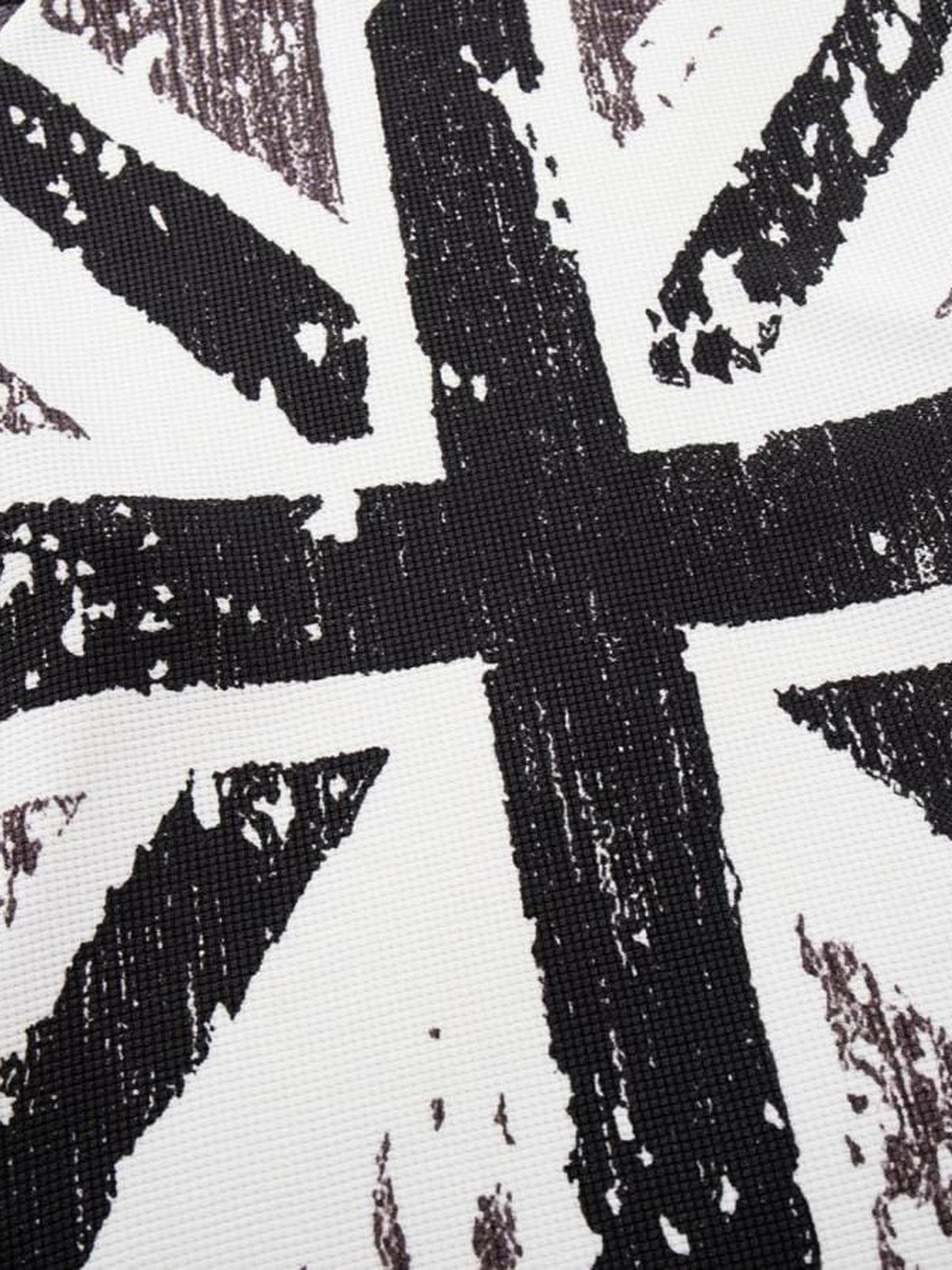 Union Jack raglan tee – flag print close-up | XoKool