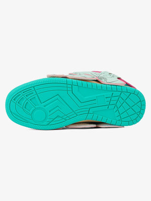 Skate Sneakers mit Buchstaben – Detailansicht | XoKool