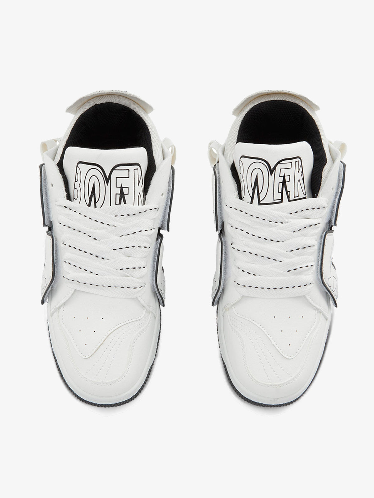 Skate Sneakers mit Buchstaben – Detailansicht | XoKool