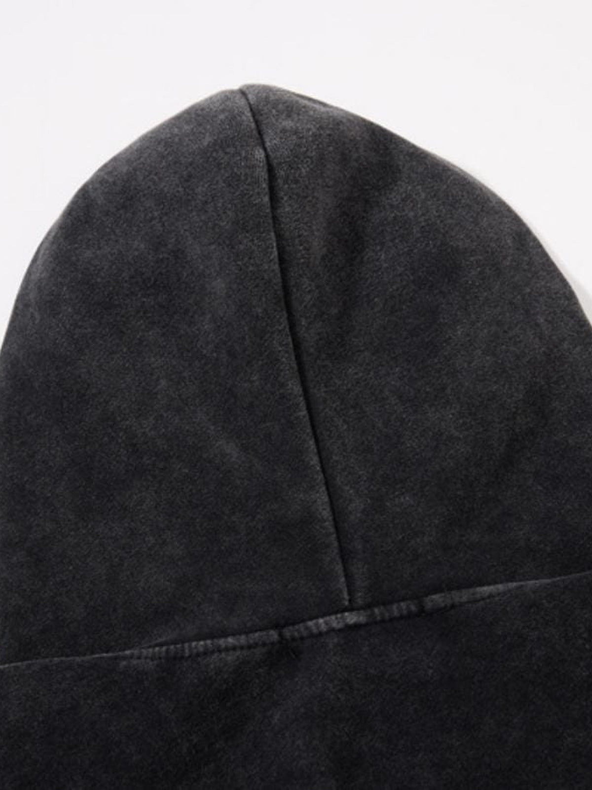 Lettering zip up hoodie – Hood close-up | XoKool