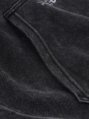 Lettering zip up hoodie – Pocket close-up | XoKool