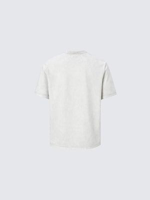 Vintage Punk T Shirt – White, back | XoKool