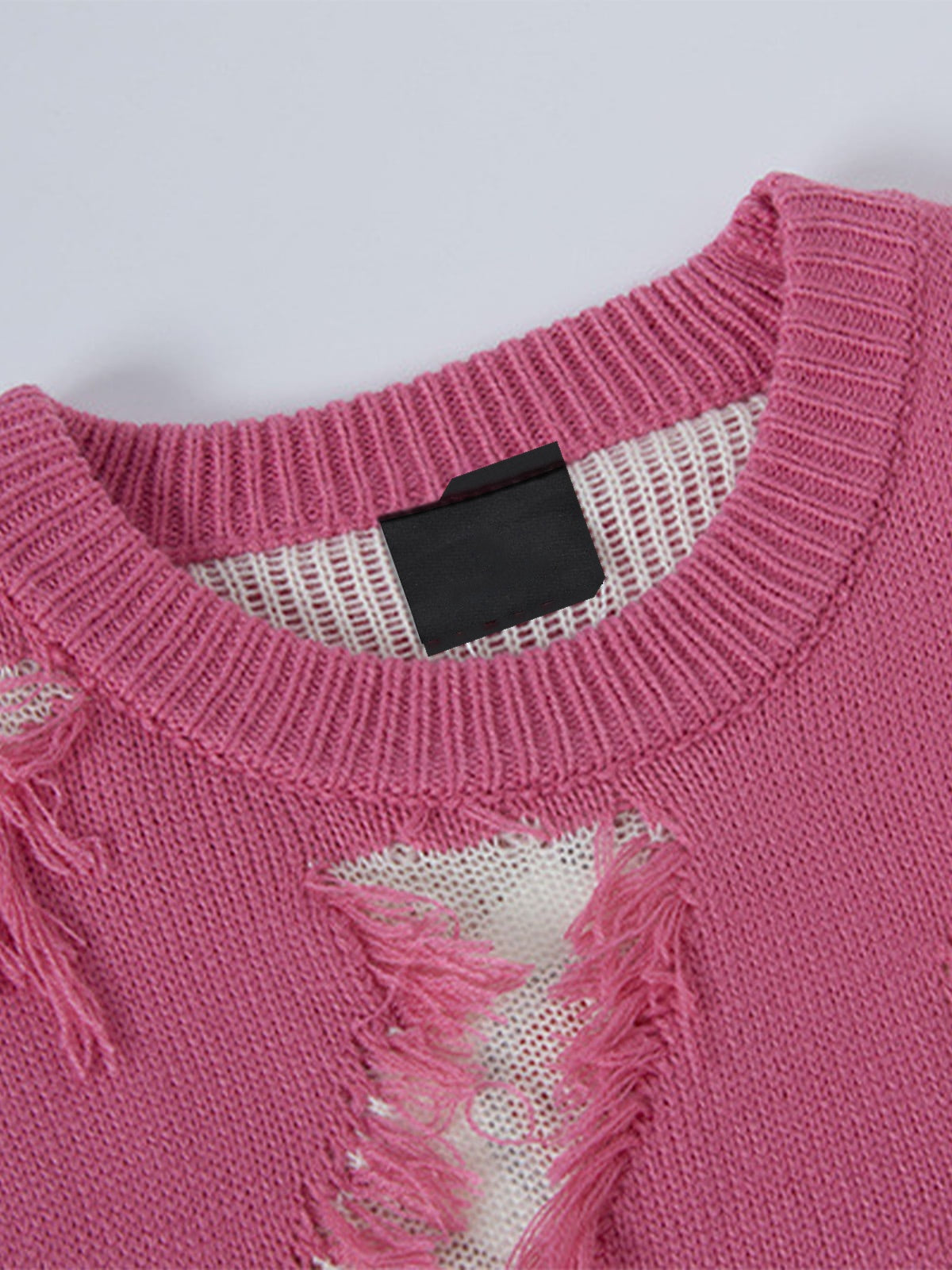 Distressed Pullover – Detailansicht 7 | XoKool