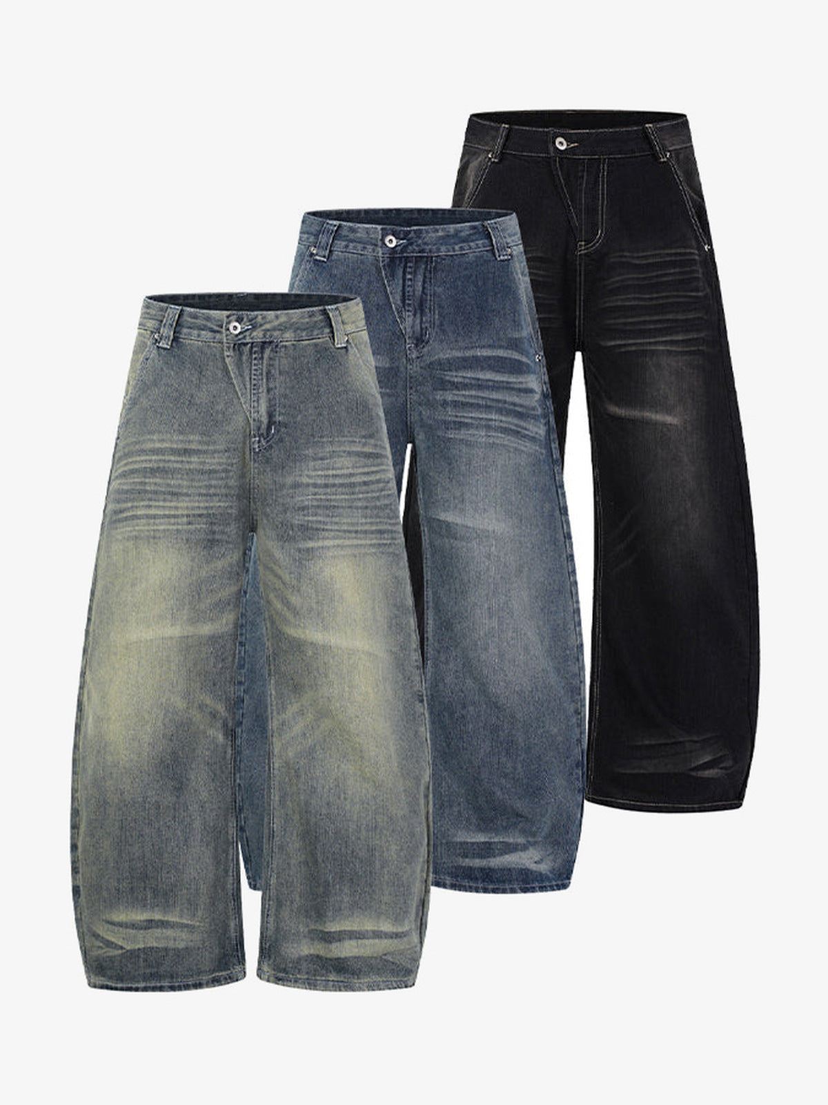 Barrel Leg Jeans – alle drei Farben | XoKool