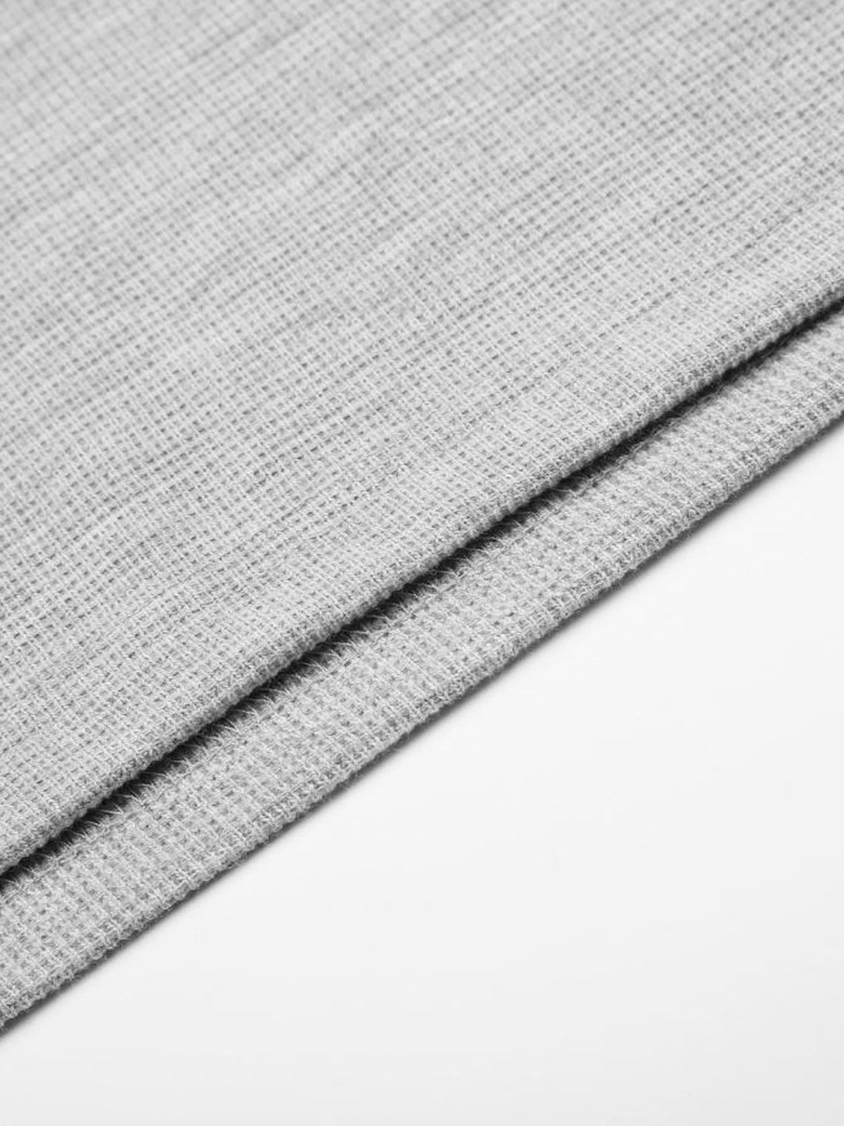 Waffelstrick-Longsleeve – Saum-Detail | XoKool