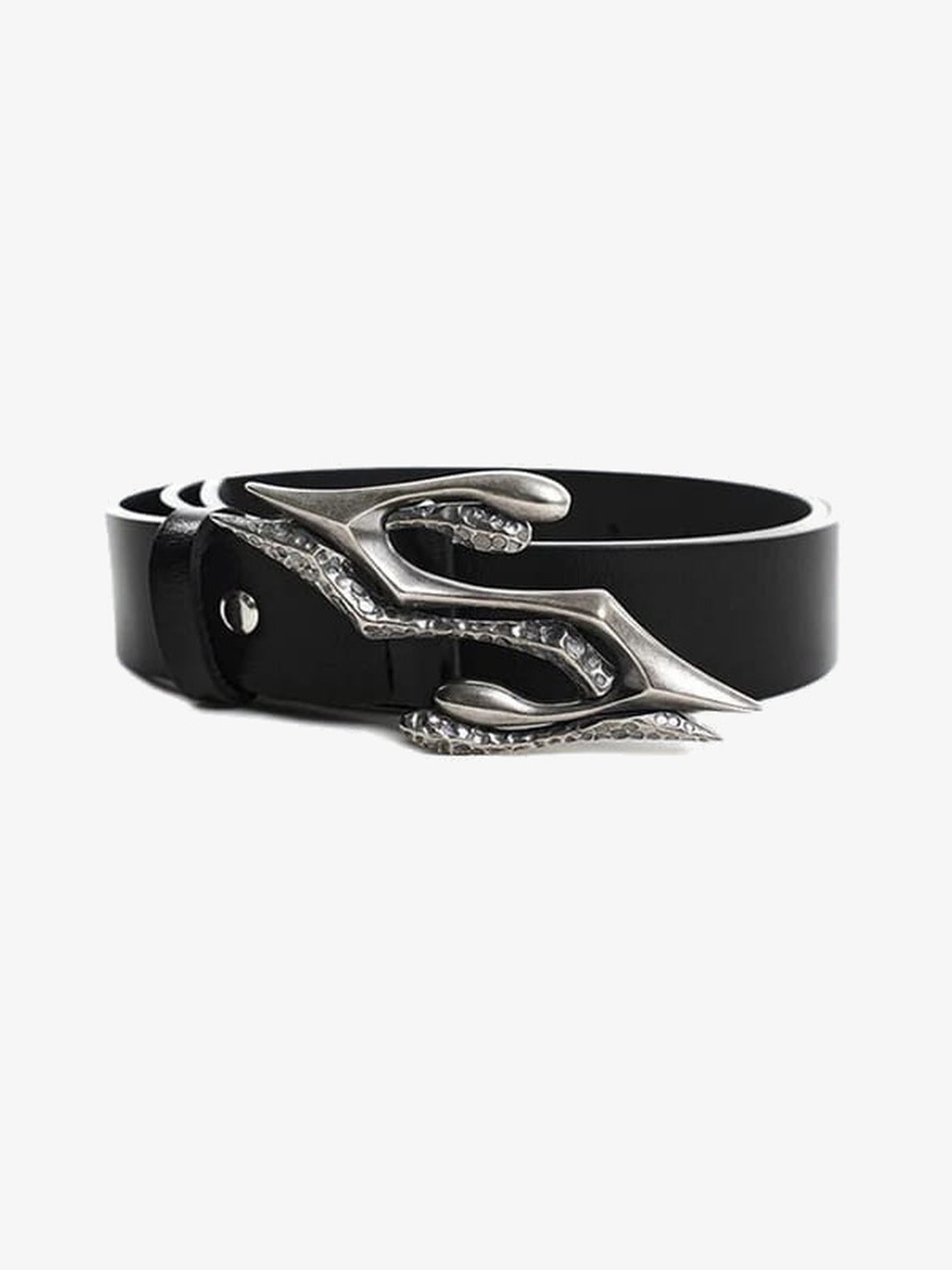 Conjunto de denim negro lavado – cinturón, foto de producto | XoKool