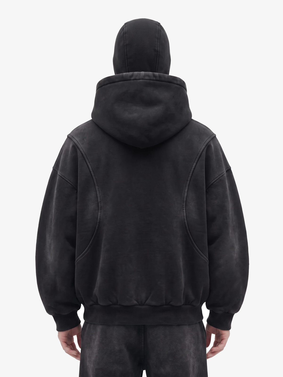 Hoodie pasamontañas – En modelo, espalda | XoKool