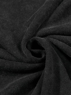 Layered eagle tee – fabric texture close-up | XoKool