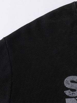 Punk Longsleeve – Schulter und Print im Detail | XoKool