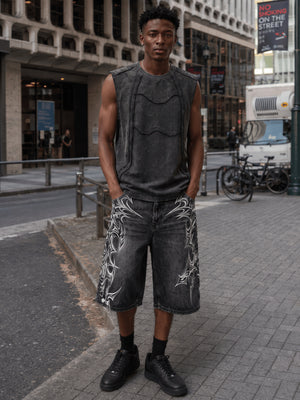 Washed Tanktop – Streetfoto, Ganzkörper | XoKool