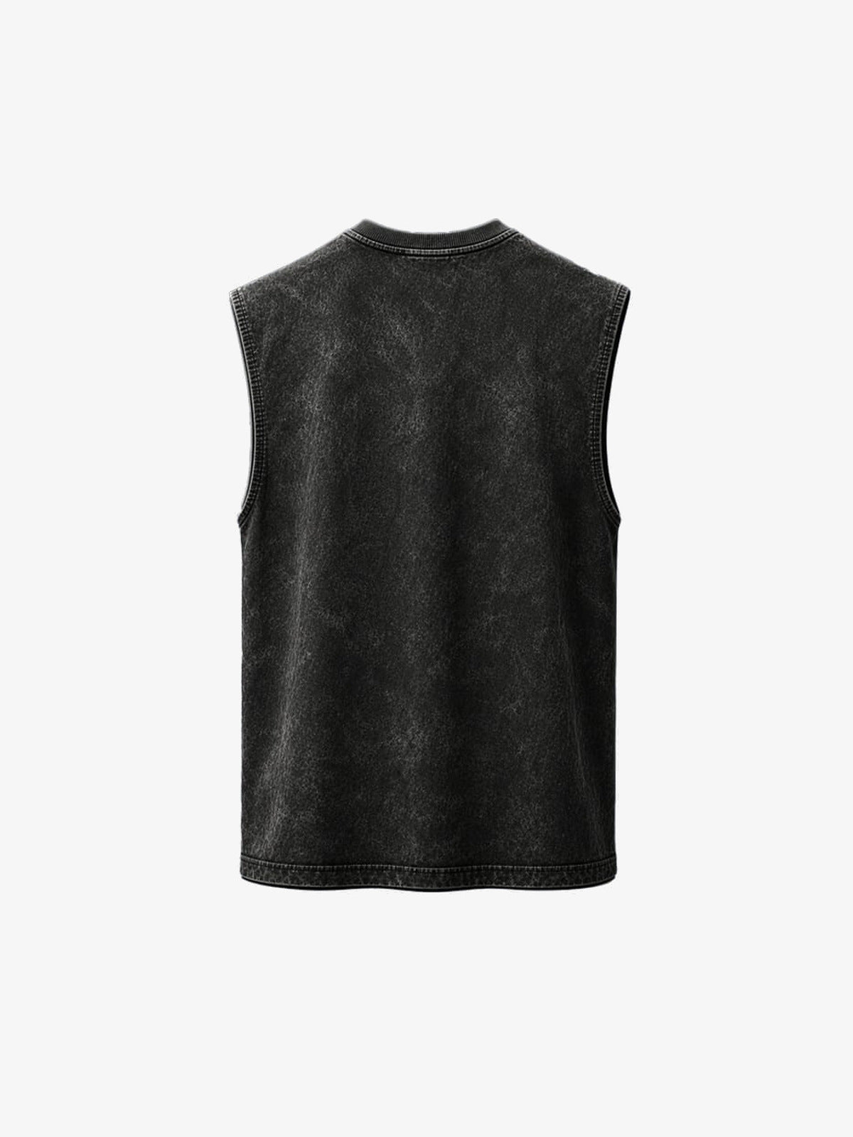 Washed Tanktop – Washed Black, Rückansicht | XoKool