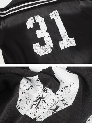 Varsity zip up hoodie – 31 print close-ups | XoKool