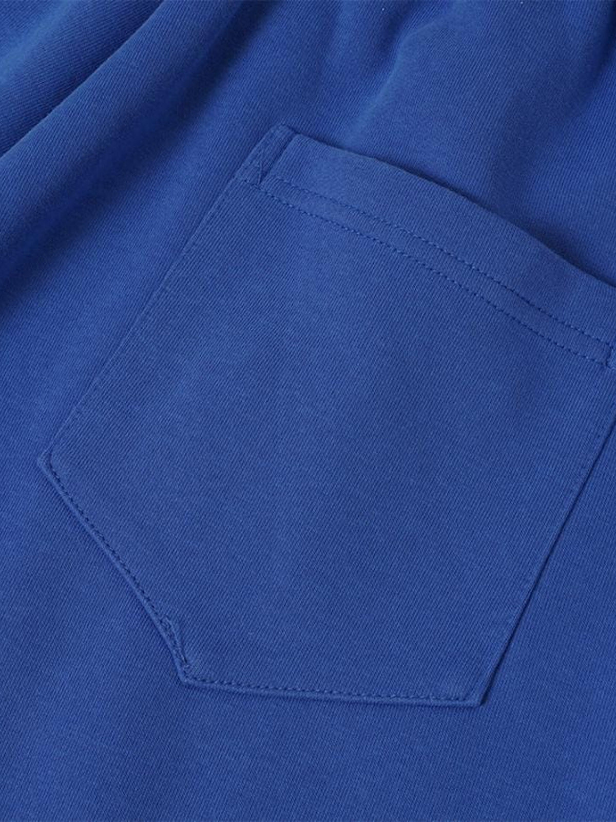 Jogginghose mit Print – Blau, Gesäßtasche im Detail | XoKool