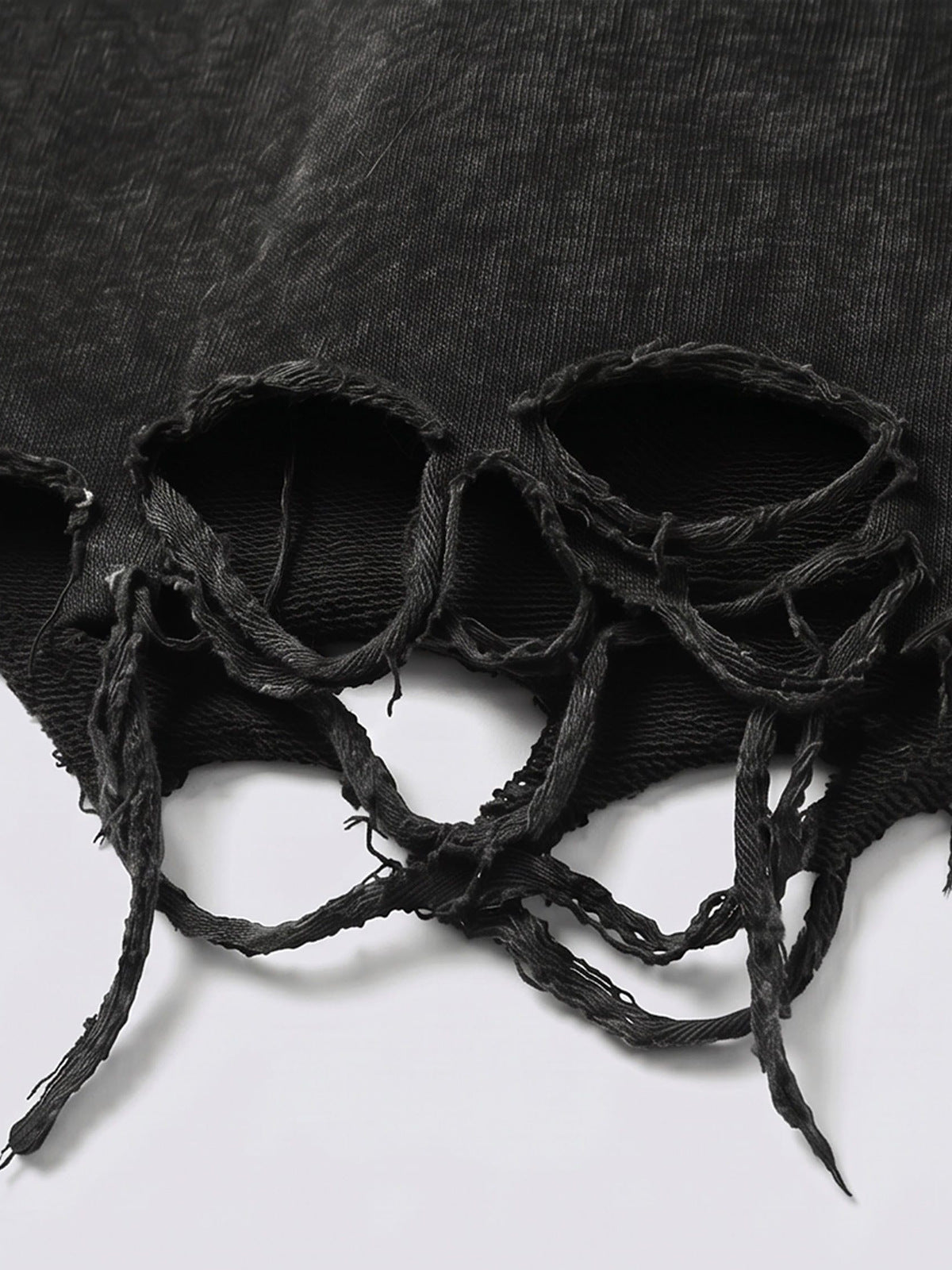 Shorts deportivos con correas – detalle del dobladillo deshilachado | XoKool