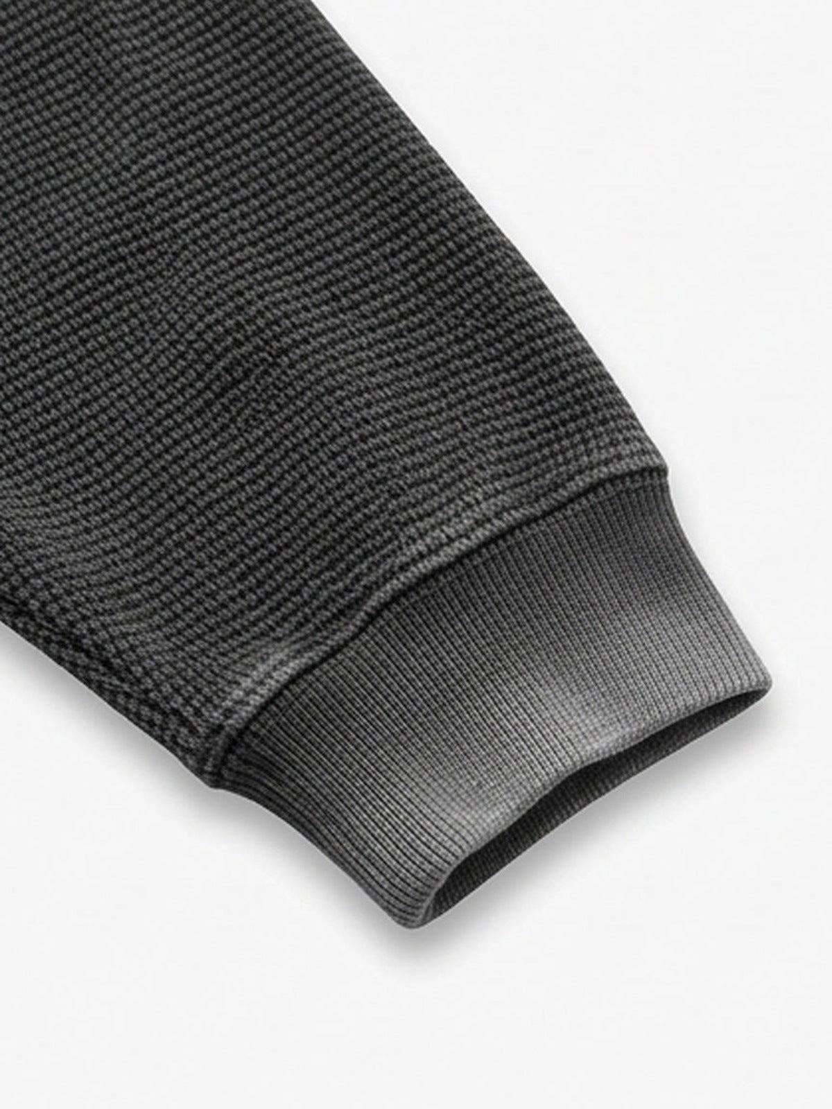 Waffle knit henley – cuff close-up | XoKool