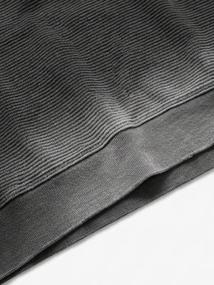 Waffle knit henley – hem close-up | XoKool