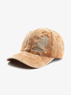 Washed cap – Washed Orange, angled view | XoKool