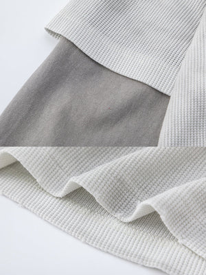 Double sleeve shirt – Fabric/waffle sleeve detail | XoKool