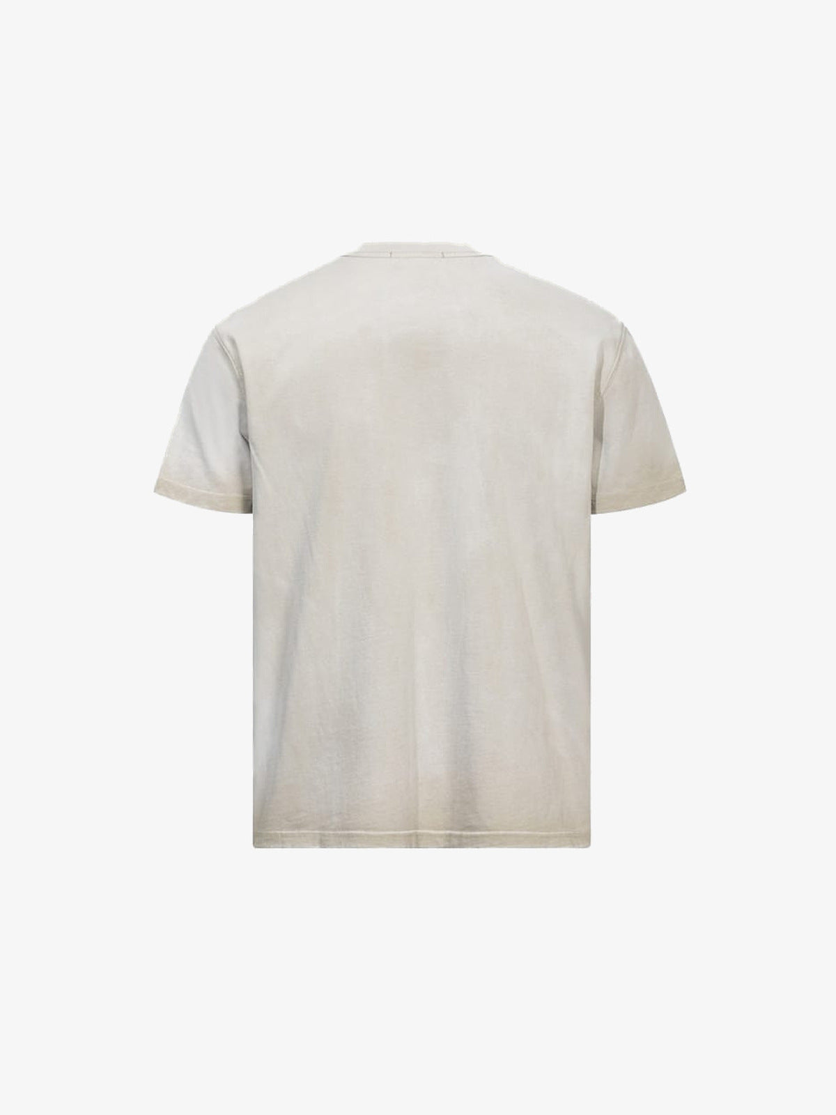Washed Fallen Angel Graphic Tee – Cream, back flat | XoKool