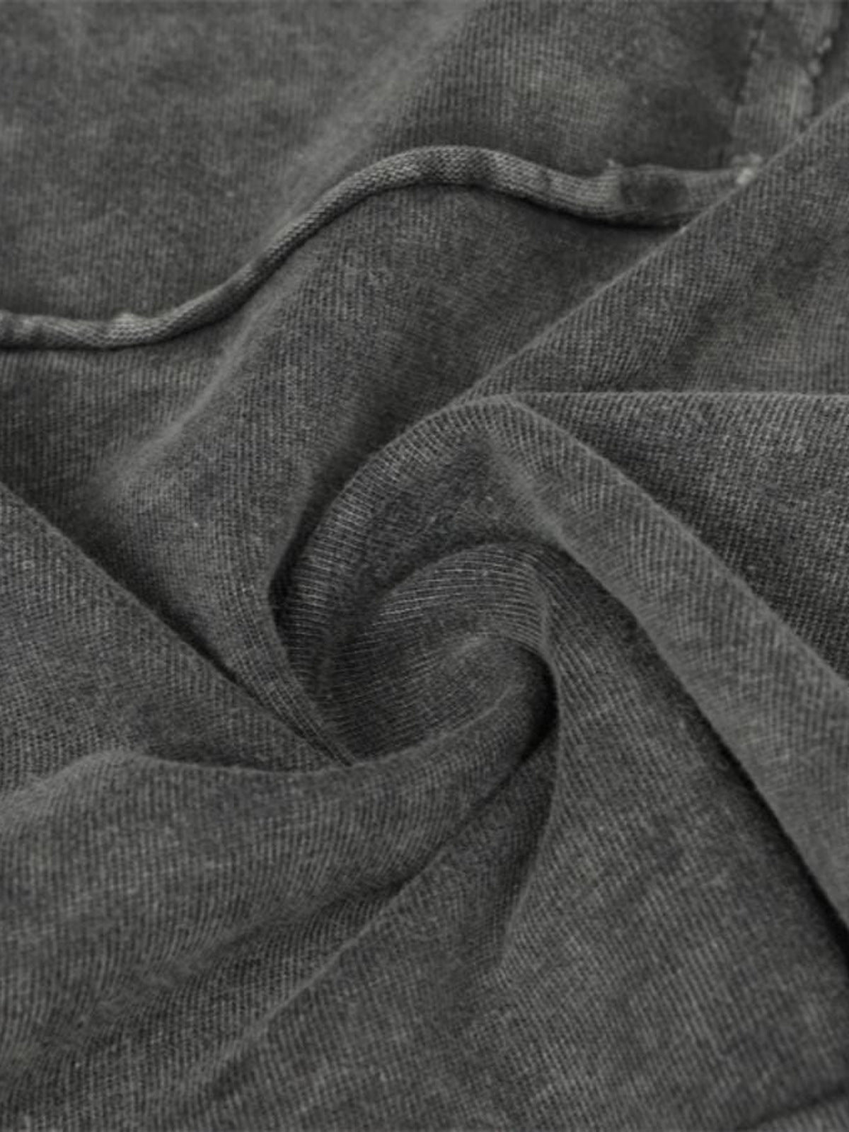 Raw seam long sleeve shirt – fabric close-up | XoKool