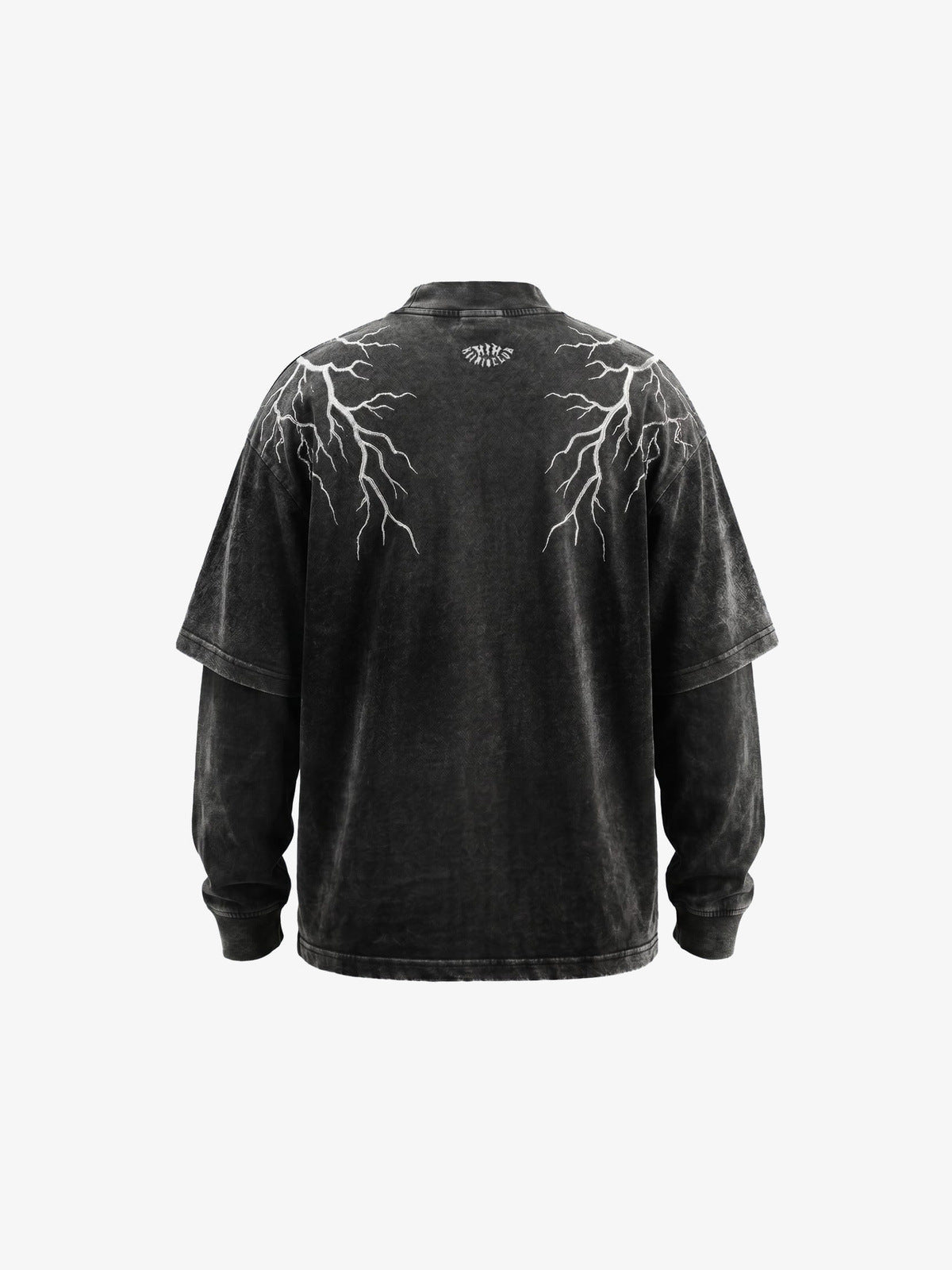 Layered lightning long sleeve – back view | XoKool