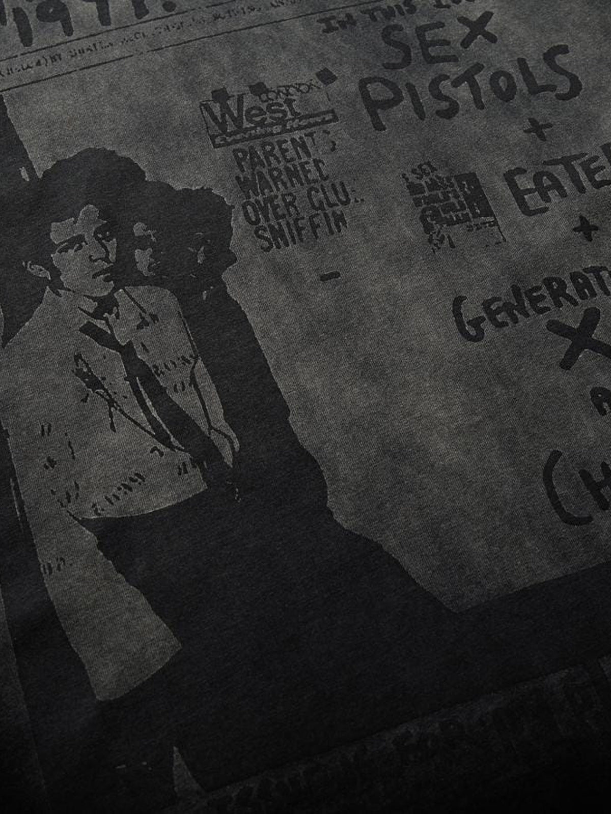 Punk t-shirt – Print close-up with photo | XoKool