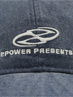 Washed Baseballcap – Stickerei Nahaufnahme | XoKool