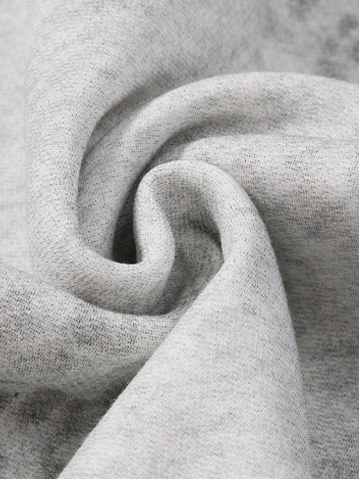 Wide leg sweatpants – fleece fabric close-up | XoKool