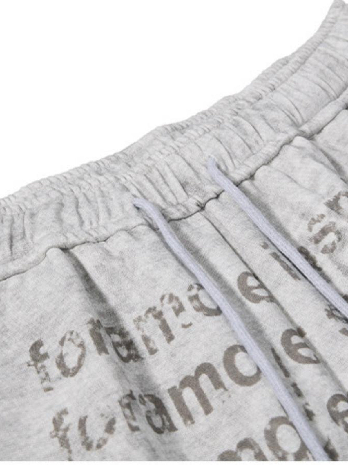 Wide leg sweatpants – waistband close-up | XoKool