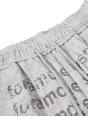 Wide leg sweatpants – waistband close-up | XoKool