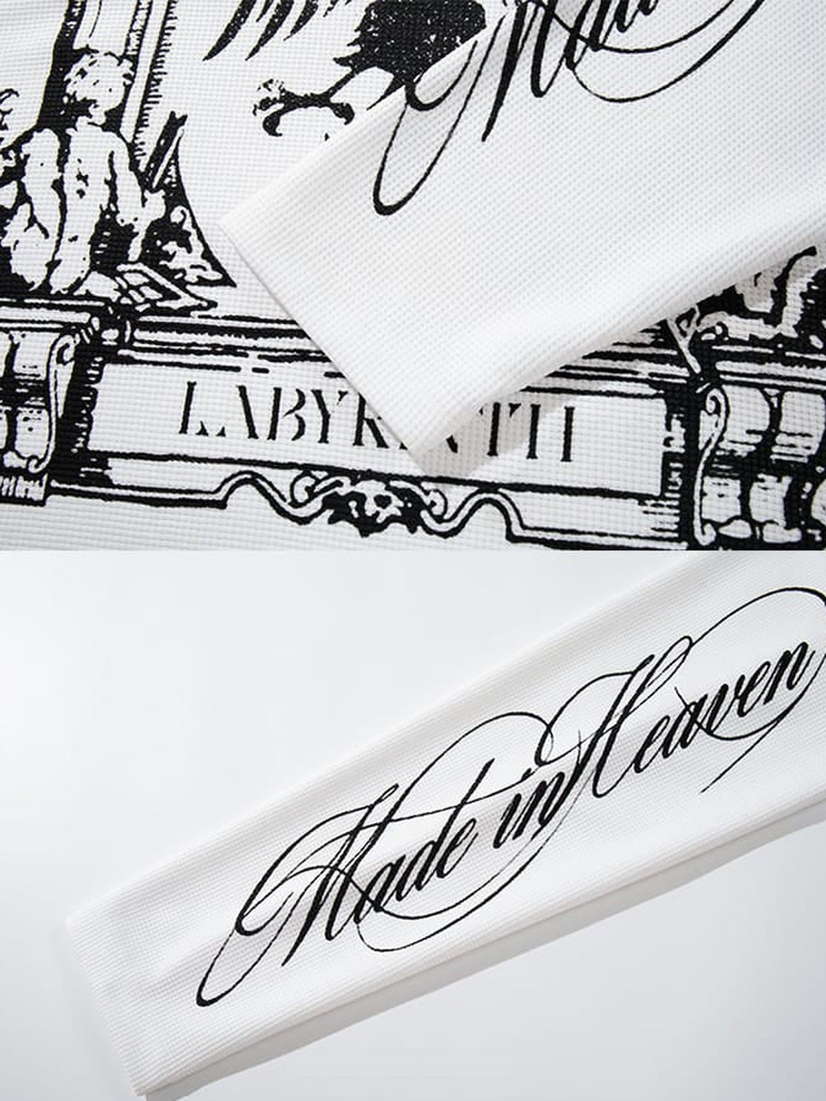 Eagle graphic tee – sleeve script close-up | XoKool