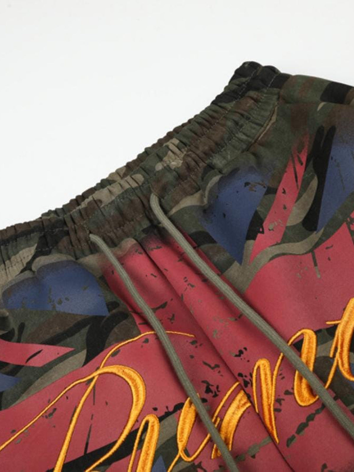 Camo Jogginghose – Bund und Kordel Nahaufnahme | XoKool