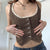 Fairycore Vest , Button Up Lace Crop Top / Streetwear / Vintage / Retro / Y2K Clothing / Cottagecore / Fairycore - XoKool