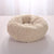 Calming Dog Bed Donut Anti Anxiety Fluffy Dog Bed for Small Medium Dog and Cat - XoKool