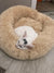 Calming Dog Bed Donut Anti Anxiety Fluffy Dog Bed for Small Medium Dog and Cat - XoKool